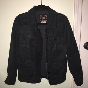 Jcrew Utility Jacket in Black